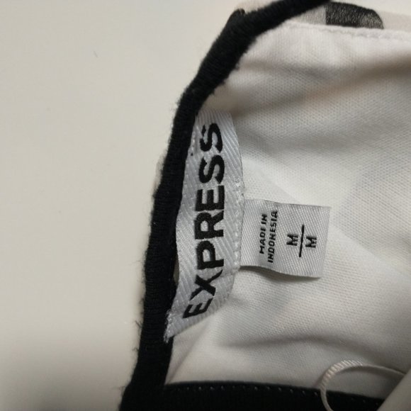 Express Striped Halter Top - Picture 3 of 3